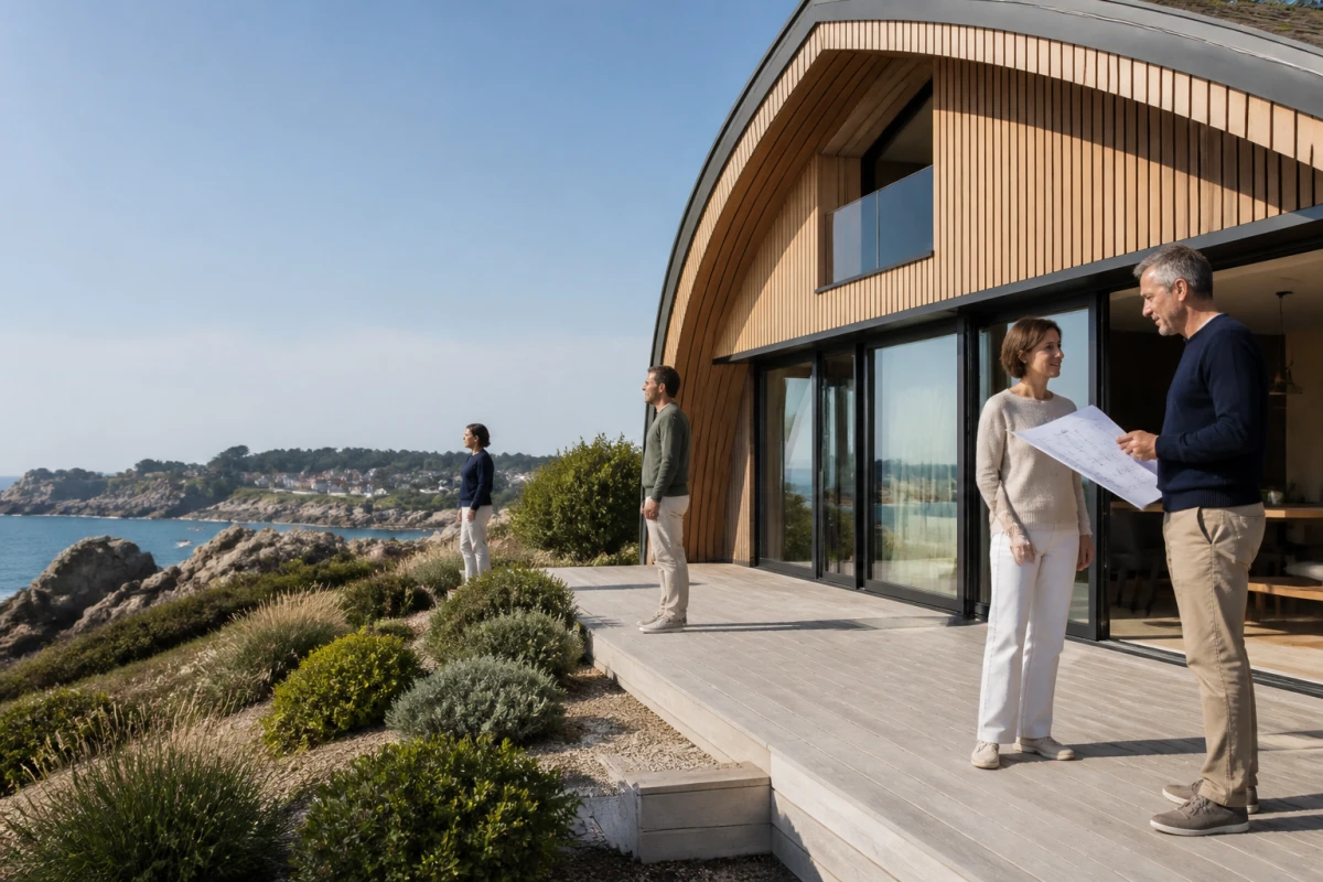 Chalet insolite clé en main Bretagne