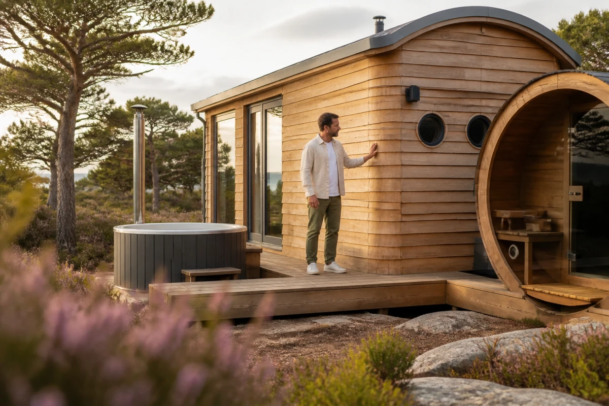 Construction hébergement glamping Morlaix