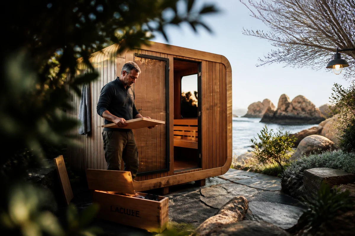 Installer un sauna dans son jardin Lannion